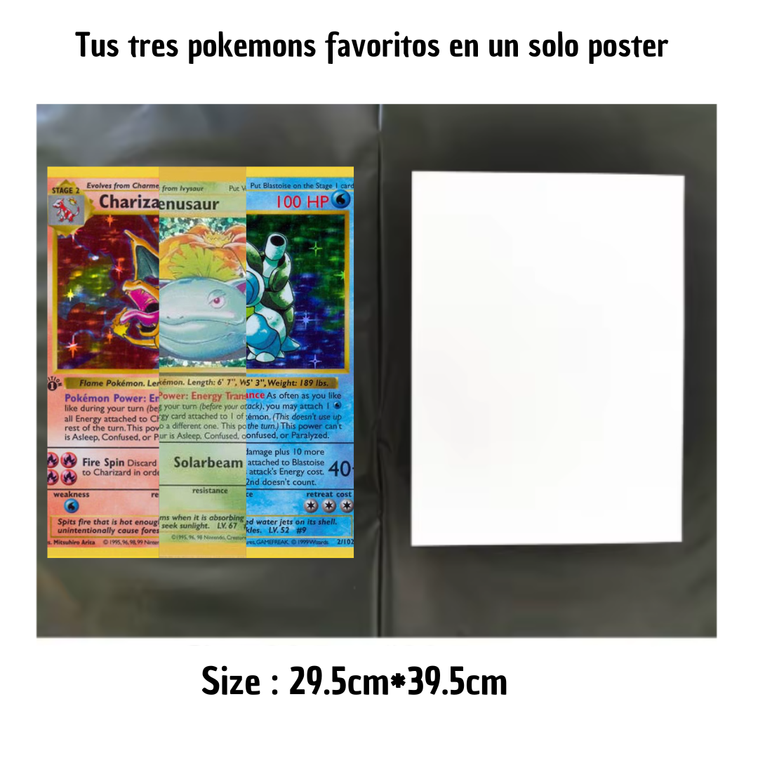 Póster de Pokémon Lenticular